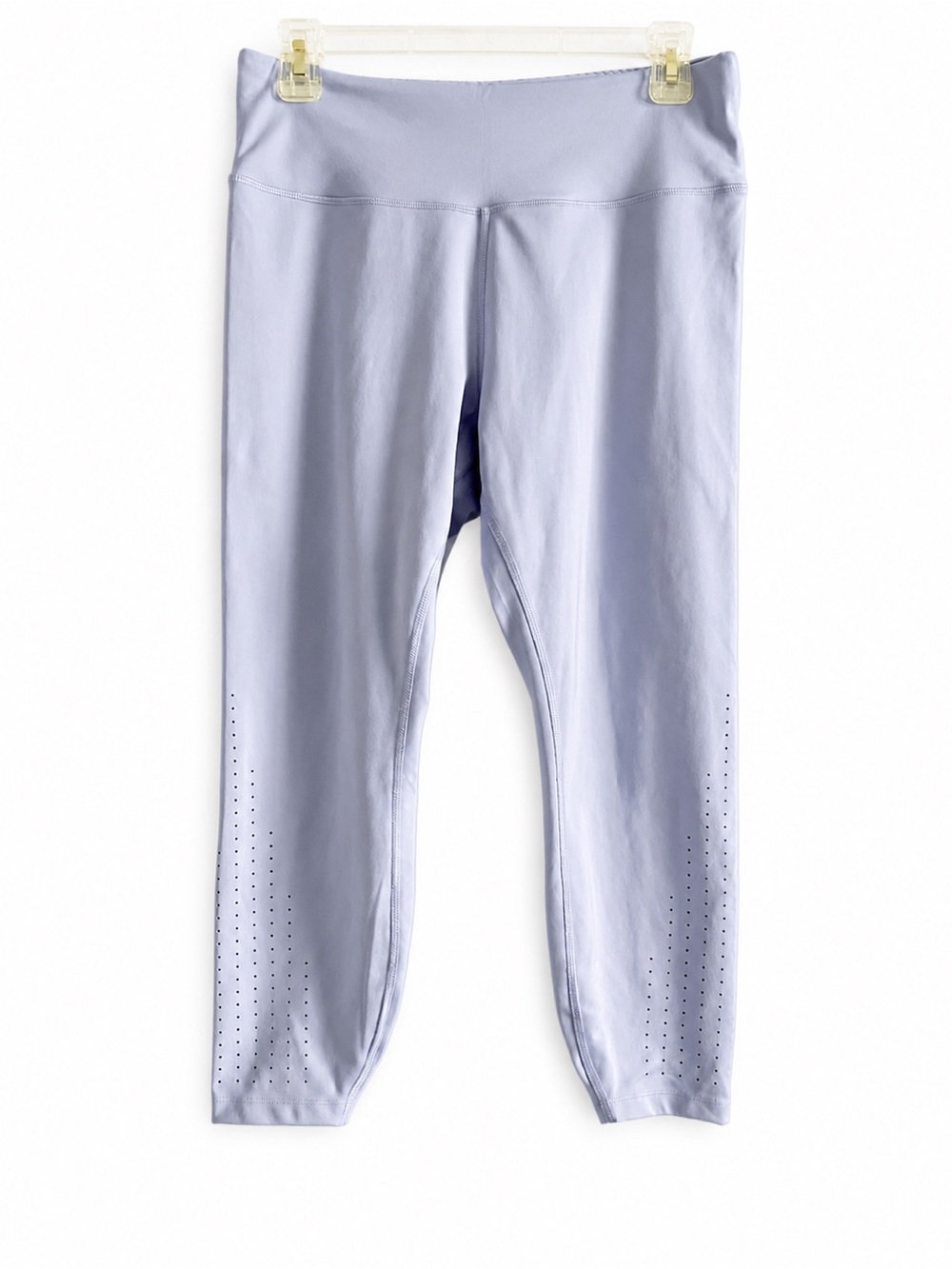 Victoria’s Secret Light Blue Leggings Large Cropped Athletic Yoga Pants